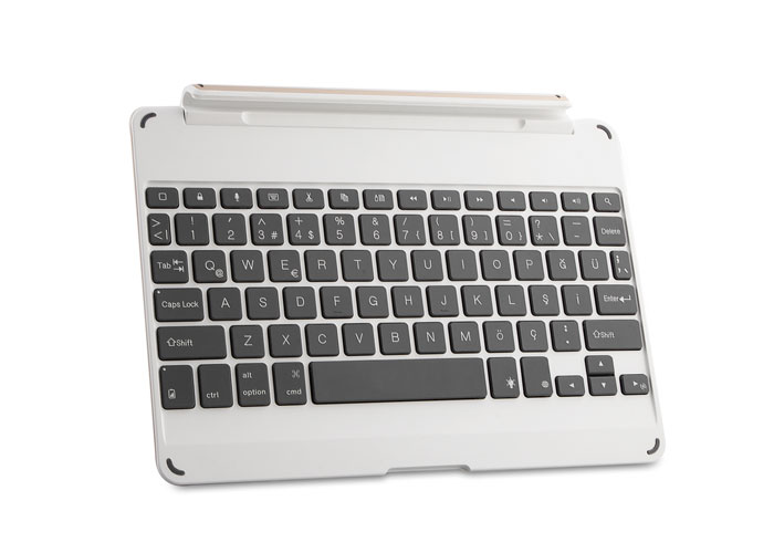 Everest KB-BT12 Gold Bluetooth iPad Air Illuminated Delux Multimedia Wireless Stand / Keyboard