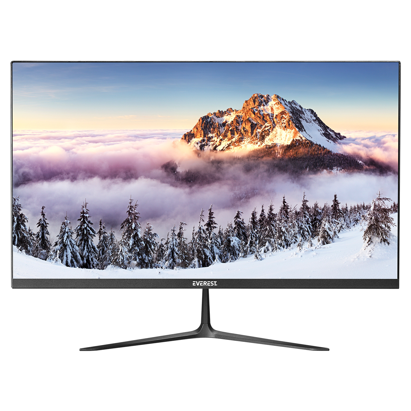 Everest M545 23.8 75Hz 4ms 9:1 FHD BOE VA VGA+HDMI+Audio+Type-C Freesync Çerçevesiz Flat PC Monitör