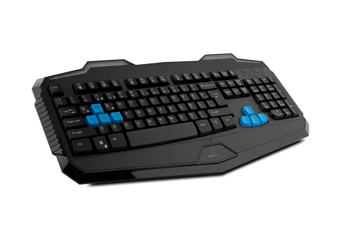 Rampage KM-R10 Black Usb 3 Different Led Gaming Q Multimedia Keyboard ...