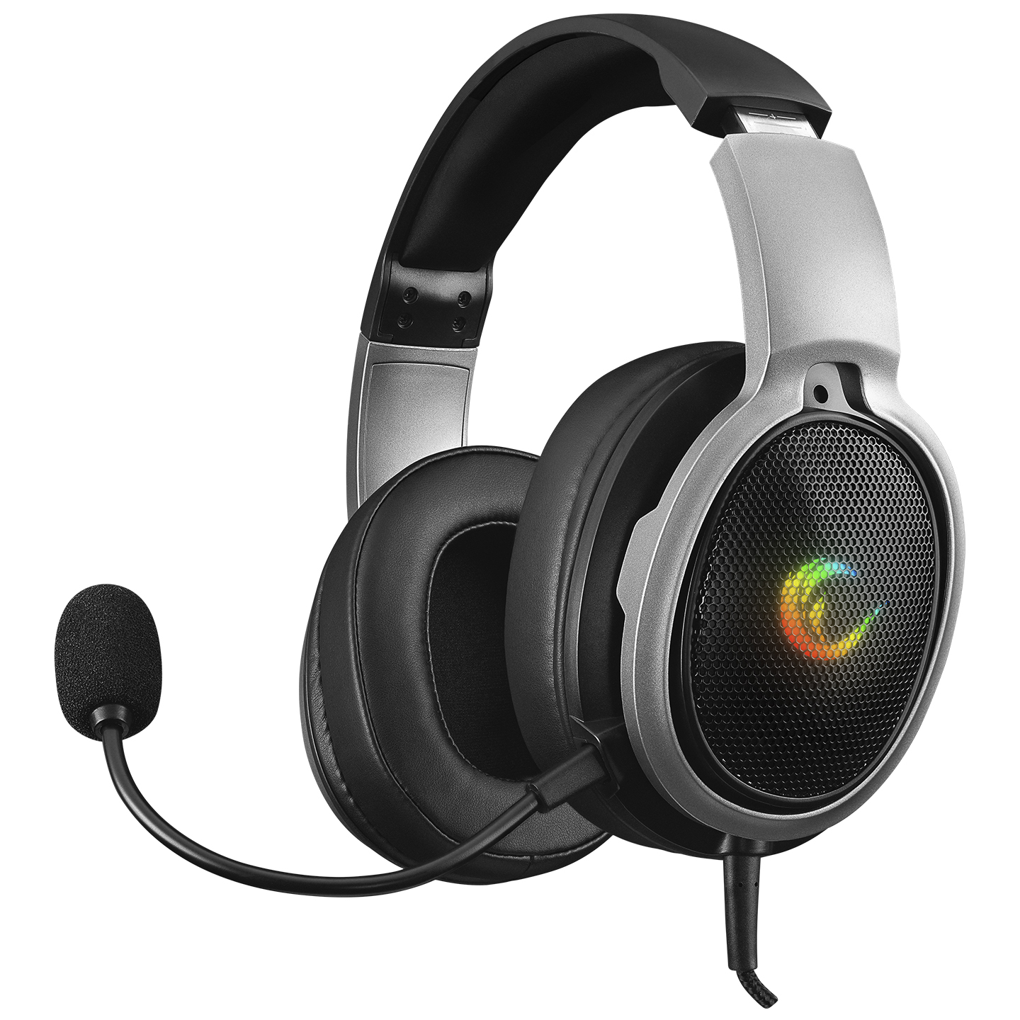 Casque avec Micro USB Gaming Rampage Amazing RM-K10 / 7.1 / RGB / PS4 et PC