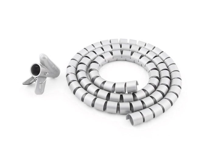 S-Link SL-192 22mm, 1.5m Gri Kablo Düzenleyici - Toplayıcı