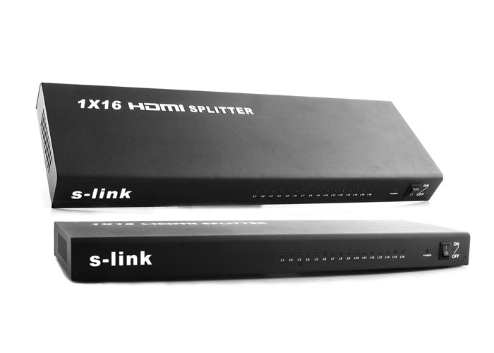 S-link SL-LU626 16 Port HDMI 1080P 3D Splitter