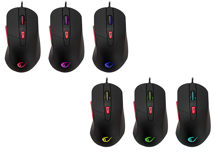 Rampage Smx R16 Aleria 7 Keys Rgb Illumination 2800dpi Avago Gaming Mouse Segment Bilgisayar