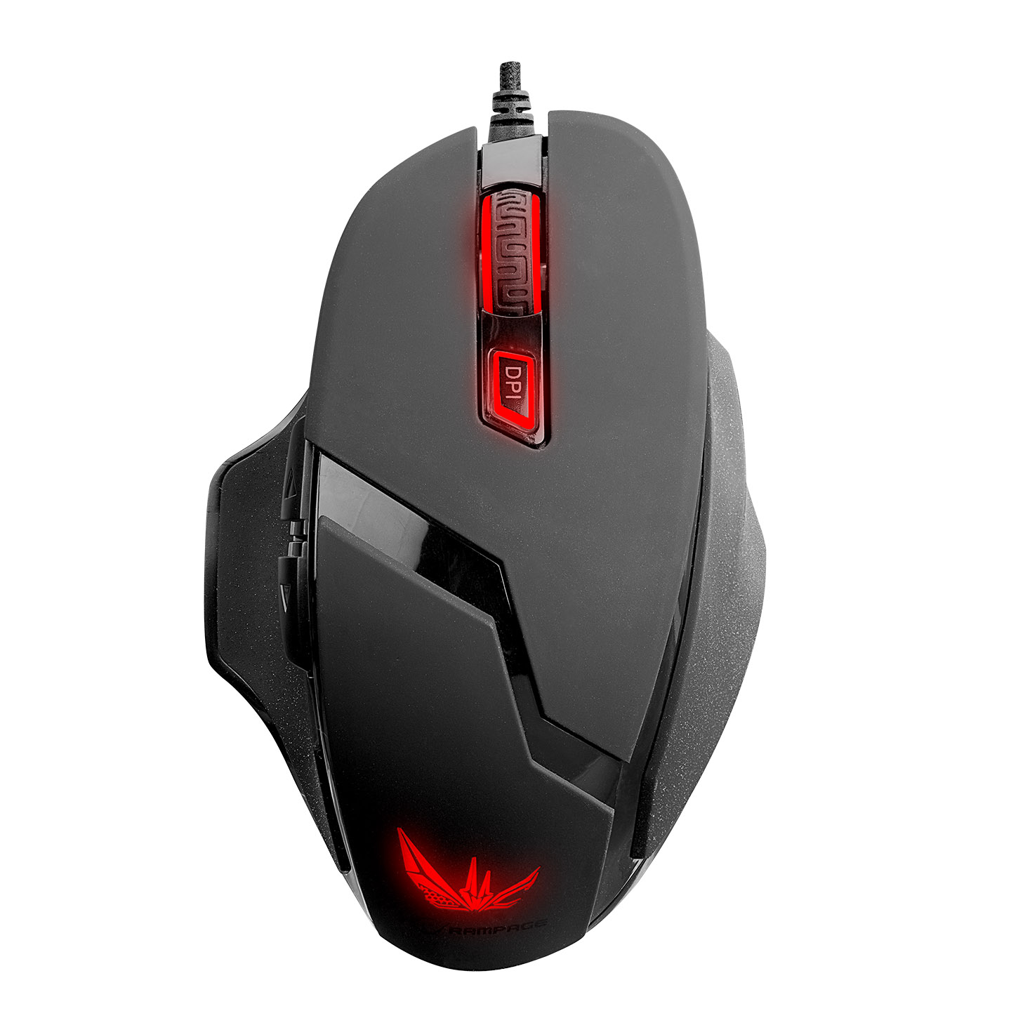 Rampage SMX-R7 Siyah Makro Destekli AVAGO Çipsetli Profesyonel Gaming Oyuncu Mouse