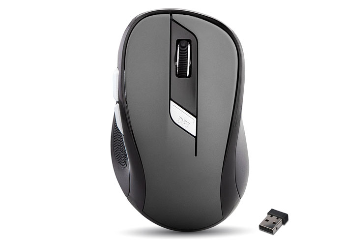 Everest SM-245D Gray Optical Nano Receiver Wireless Mouse