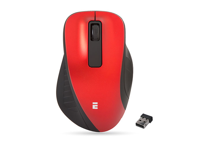 Everest SM-360 Usb Kırmızı 3D Optik Süper Sessiz Alkalin Pil Kablosuz Mouse