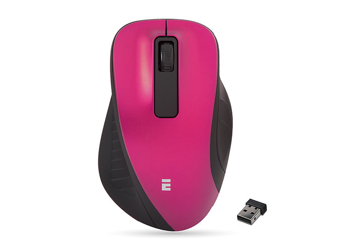 Everest SM-360 Usb Mor 3D Optik Süper Sessiz Alkalin Pil Kablosuz Mouse