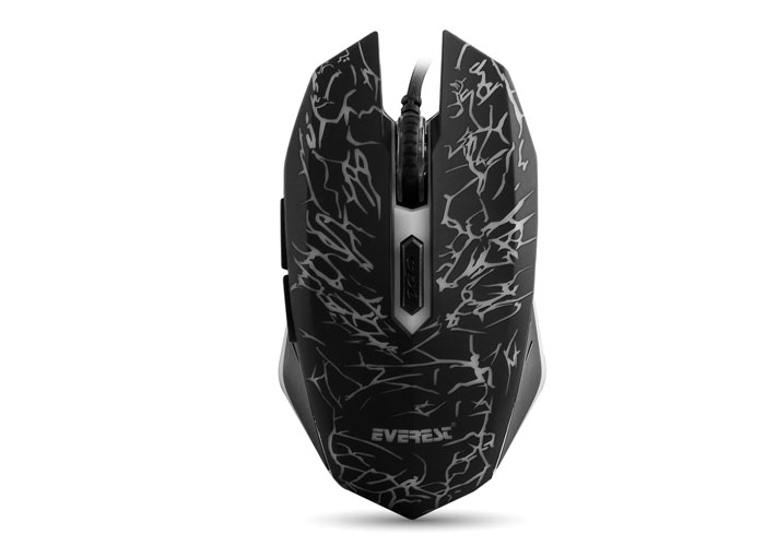 Everest SM-765 Usb Black Gaming Mouse