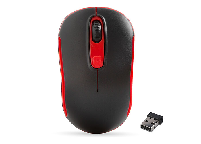 Everest SM-804 Usb Black / Red 800/1200 / 1600dpi Wireless Mouse