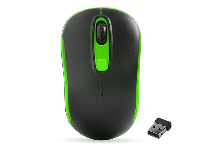 Everest SM-804 Usb Siyah/Yeşil 800/1200/1600dpi Kablosuz Mouse