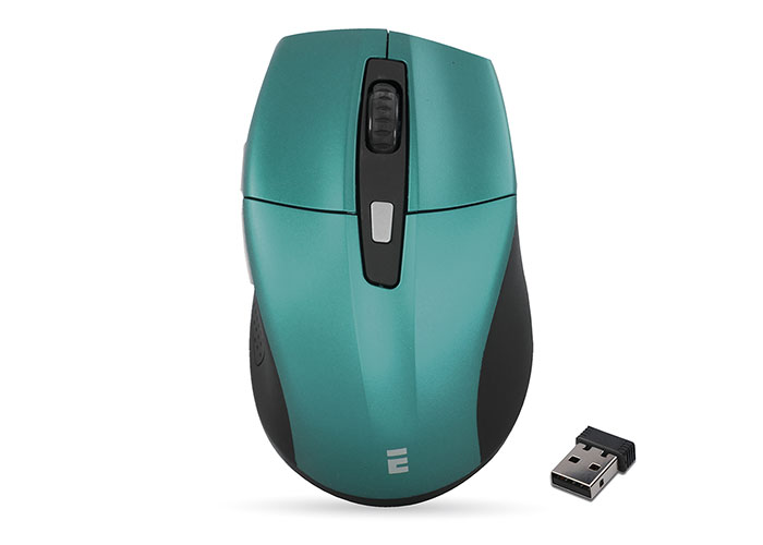 Everest SM-861 Usb Metallic Green 800/1200 / 1600dpi Super Silent Wireless Mouse