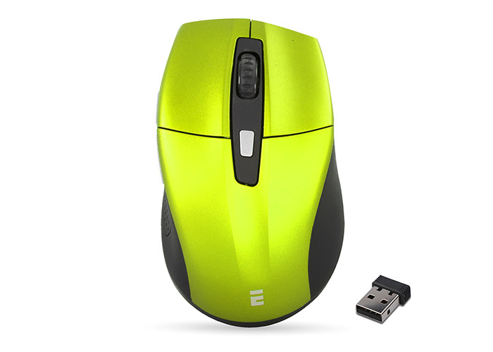 Everest SM-861 Usb Green 800/1200 / 1600dpi Super Silent Wireless Mouse