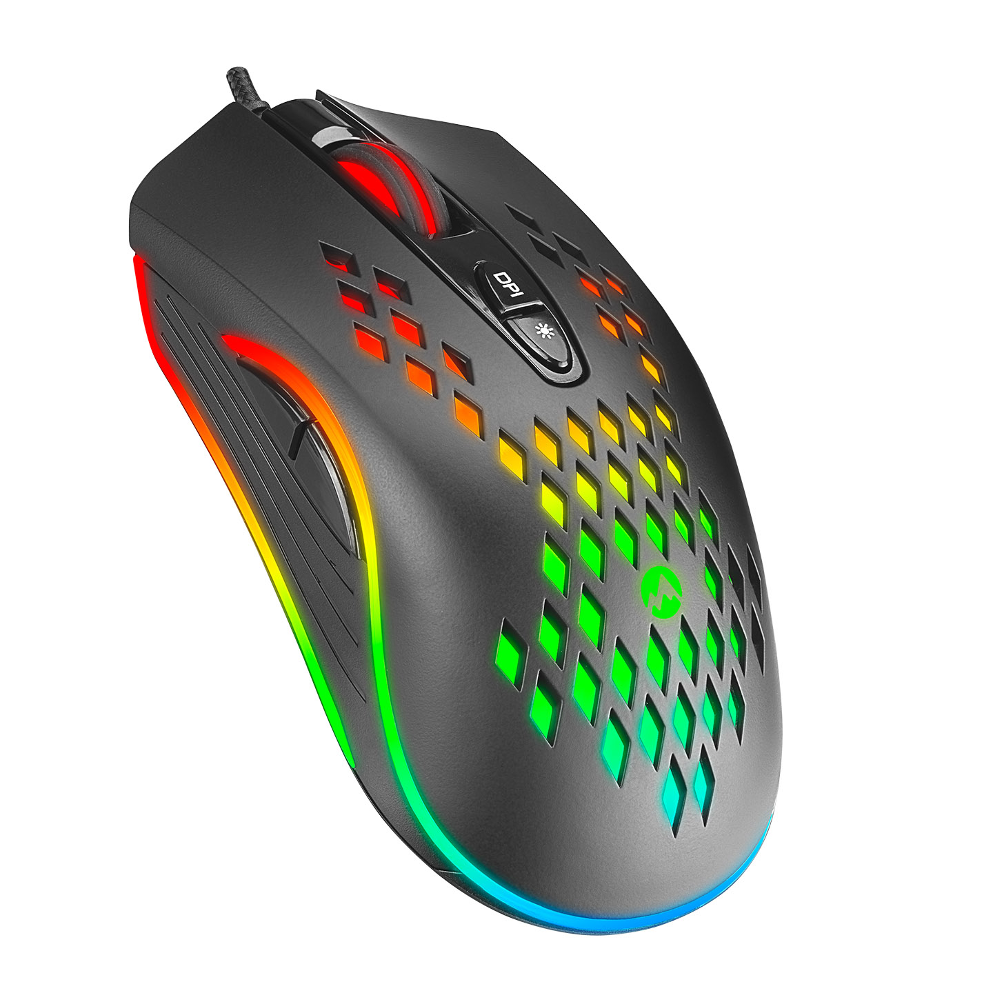 Everest SM-G07 METAFOR Usb Siyah 800/1600/3200/4800/6400 dpi RGB Gaming Mouse