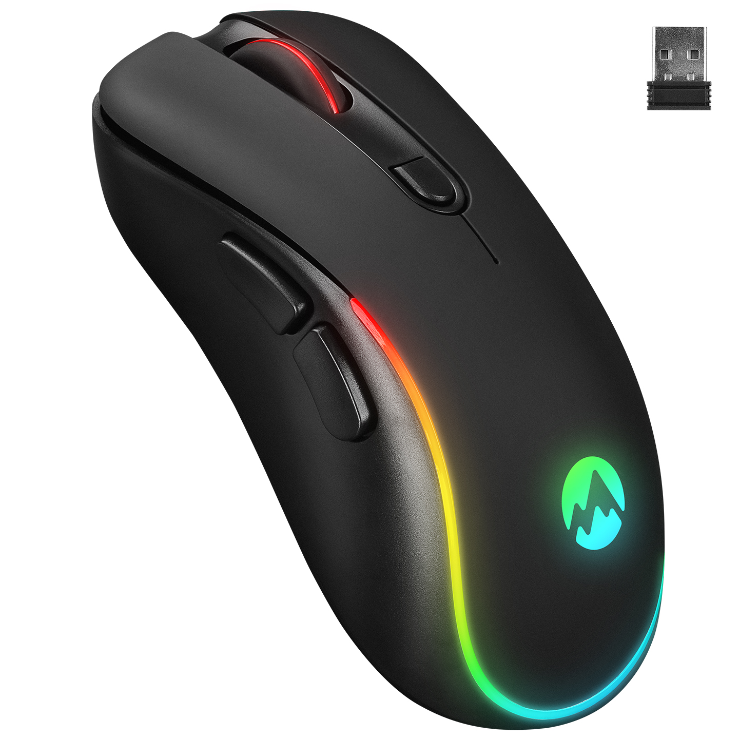 Everest SM-W75 X-RAPID 2.4Ghz Siyah 6D Şarjlı Kablosuz Mouse