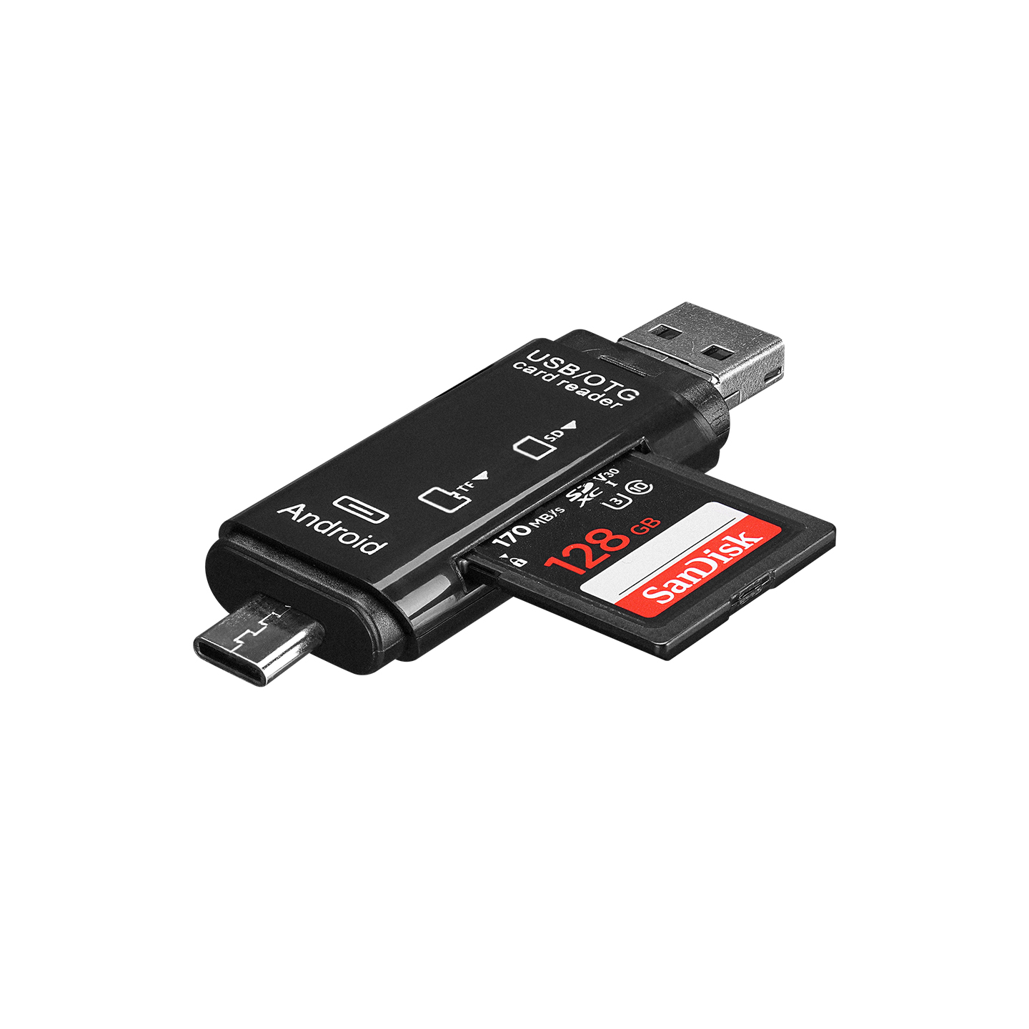 S-link SW-KCD178 3 in 1 USB+Micro+TypeC USB 3.1 Harici Kart Okuyucu