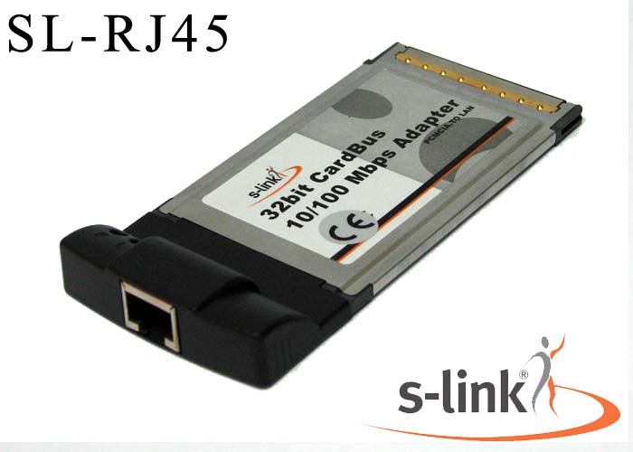S-link SL-RJ45 Pcmci Ethernet Kart