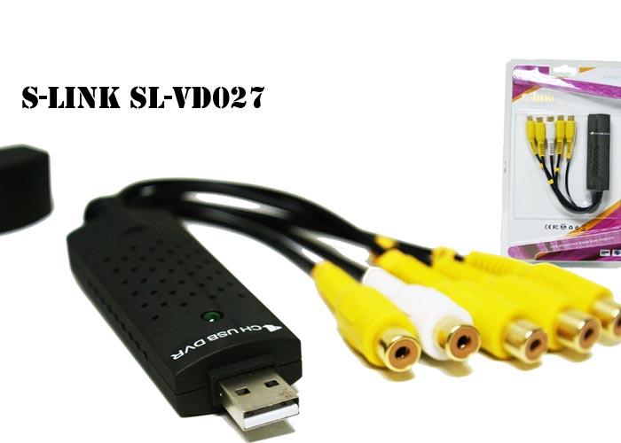 S-link SL-VD027 Usb To DVR 4 Port Adaptör